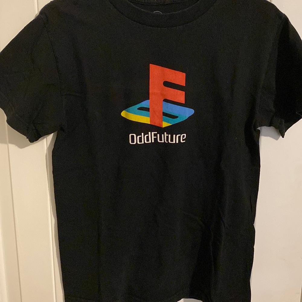 Black Odd Future PlayStation T-Shirt Mens Small